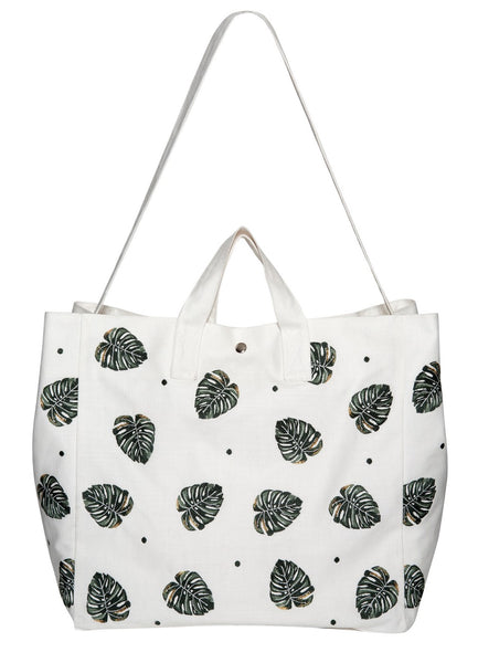 Elizabeth Scarlett Jungle Leaf Tote Bag - Supernomad