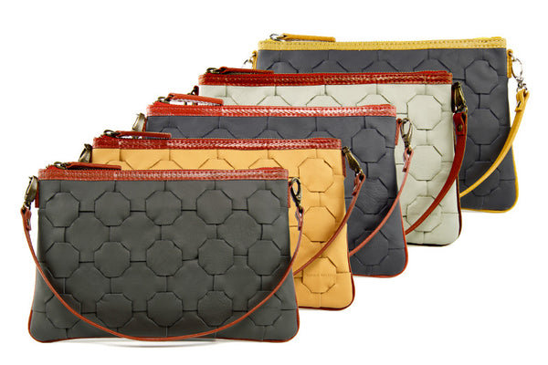 Elvis & Kresse Fire & Hide Clutch Bag selection at Supernomad