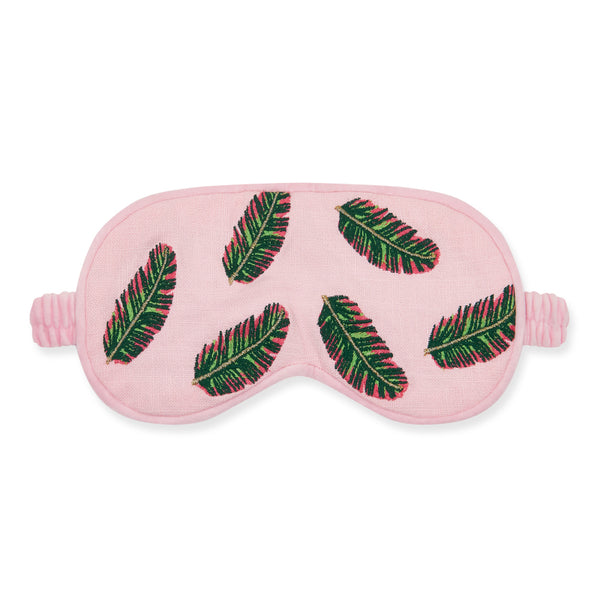 Elizabeth Scarlett Banana Leaf Eye Mask at Supernomad
