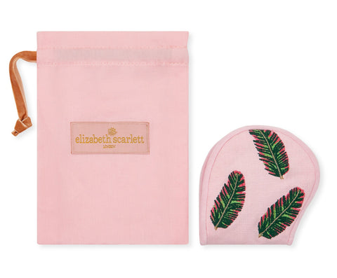 Elizabeth Scarlett Banana Leaf Eye Mask at Supernomad