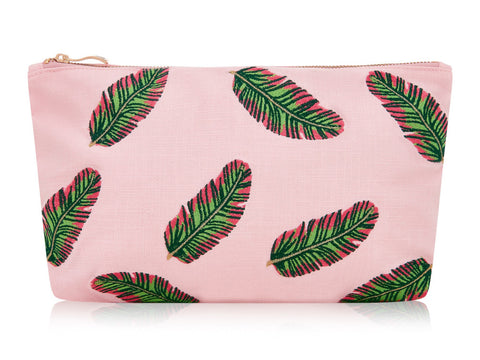 Elizabeth Scarlett Banana Leaf Pouch at Supernomad