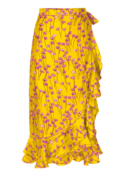 Becksondergaard Calista Shelby Skirt in Yellow at Supernomad