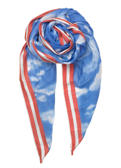 Becksondergaard Clouds Cotton/Modal Blend Scarf at Supernomad