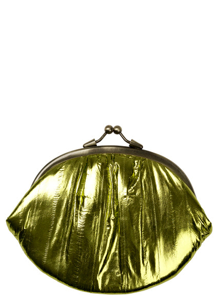 Becksondergaard Granny Rainbow Metallic Purse in Khaki at Supernomad