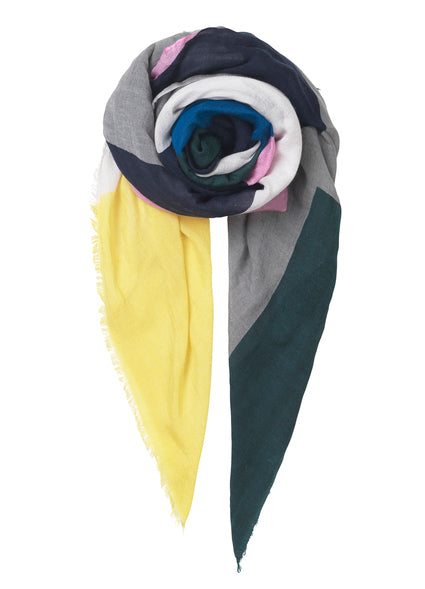 Becksondergaard Love Wool/Silk Blend Scarf in Darkest Green at Supernomad