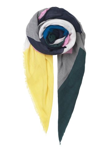 Becksondergaard Love Wool/Silk Blend Scarf in Darkest Green at Supernomad