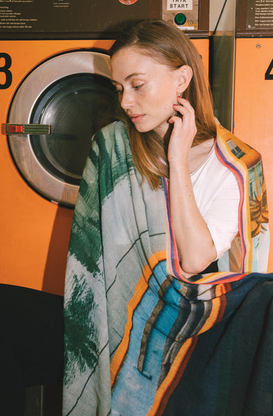 Becksondergaard Maria Louise Wool Scarf at Supernomad