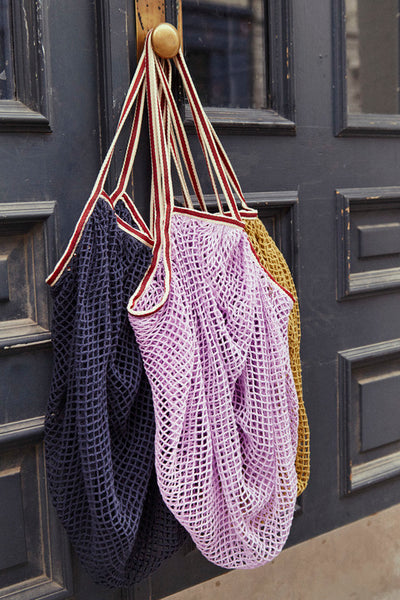 Becksondergaard Market Cotton Shopper in Blue Nights at Supernomad