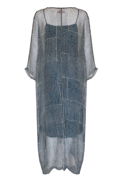 Cloe Cassandro Luna Maxi Dress in River Check at Supernomad
