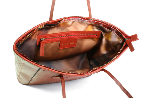 Elvis & Kresse Red Tote Bag at Supernomad