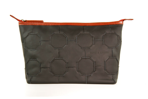 Elvis & Kresse Fire & Hide Cosmetics Case in Black at Supernomad