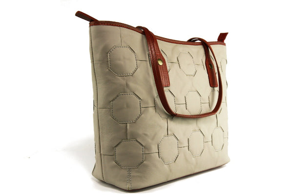 Elvis & Kresse Fire & Hide Tote Bag in Grey at Supernomad
