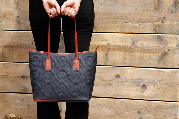 Elvis & Kresse Fire & Hide Tote Bag in Blue at Supernomad