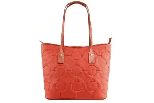 Elvis & Kresse Fire & Hide Tote Bag in Red at Supernomad