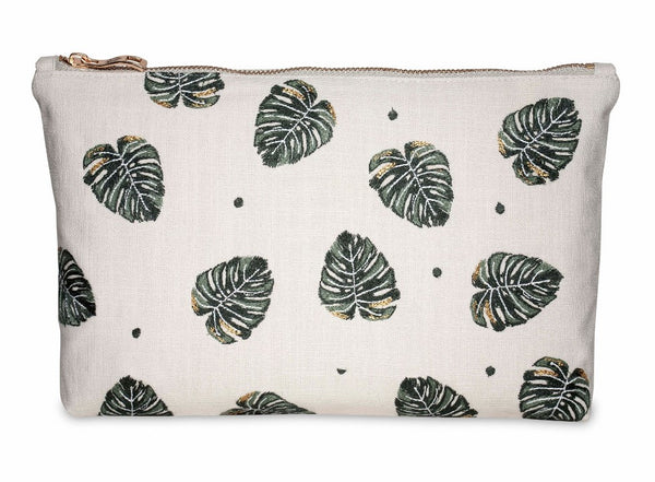 Elizabeth Scarlett Jungle Leaf Pouch at Supernomad