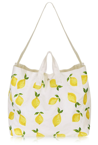 Elizabeth Scarlett Lemon Tote Bag at Supernomad