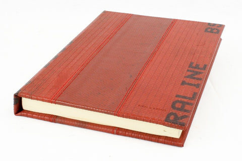 Red Elvis & Kresse Note Book made from reclaimed London hire hose