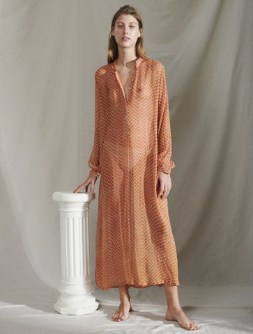 Cloe Cassandro Andrea Maxi Dress in Butterscotch Lennon at Supernomad