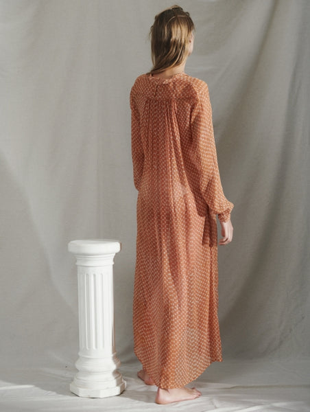 Cloe Cassandro Andrea Maxi Dress in Butterscotch Lennon at Supernomad