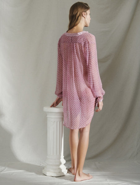 Cloe Cassandro Andrea Tunic in Dusty Pink Lennon at Supernomad