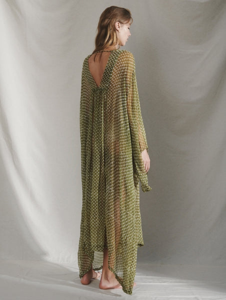 Cloe Cassandro Gabriella Maxi Dress in Olive Lennon at Supernomad