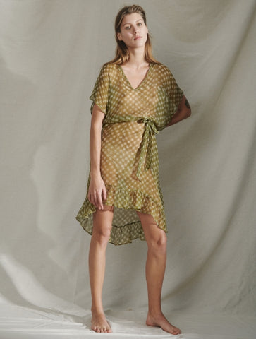 Cloe Cassandro Sasha Dress in Olive Hendrix at Supernomad