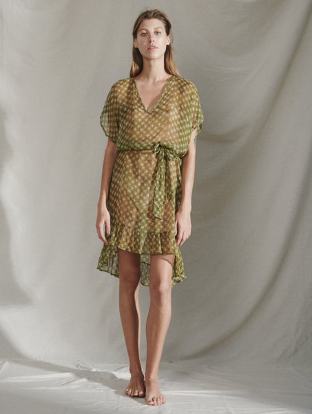 Cloe Cassandro Sasha Dress in Olive Hendrix at Supernomad