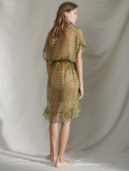Cloe Cassandro Sasha Dress in Olive Hendrix at Supernomad