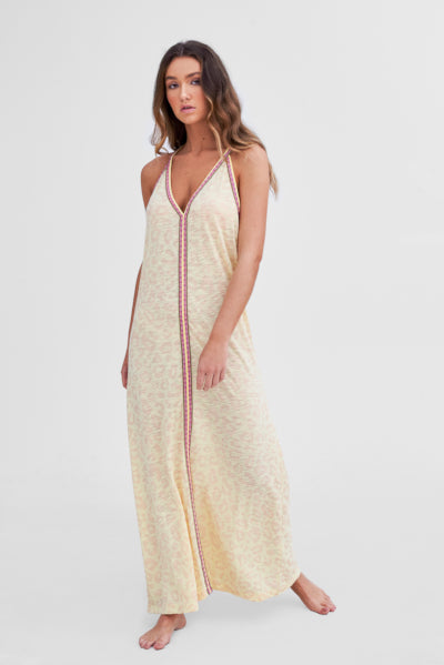Pitusa Pima Cheetah Sun Dress in Sorbet Supernomad Supernomad