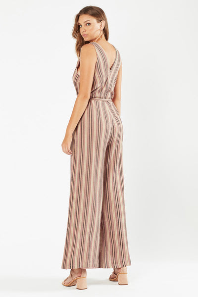 Tigerlily Tami Jumpsuit in Stripe at Supernomad