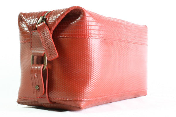 Luxury Elvis & Kresse Large Wash Bag made from re-engineered fire hose